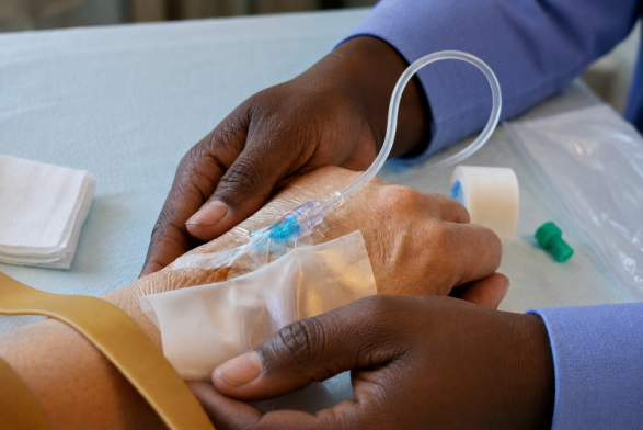 perfusion à domicile Berchem-Sainte-Agathe 